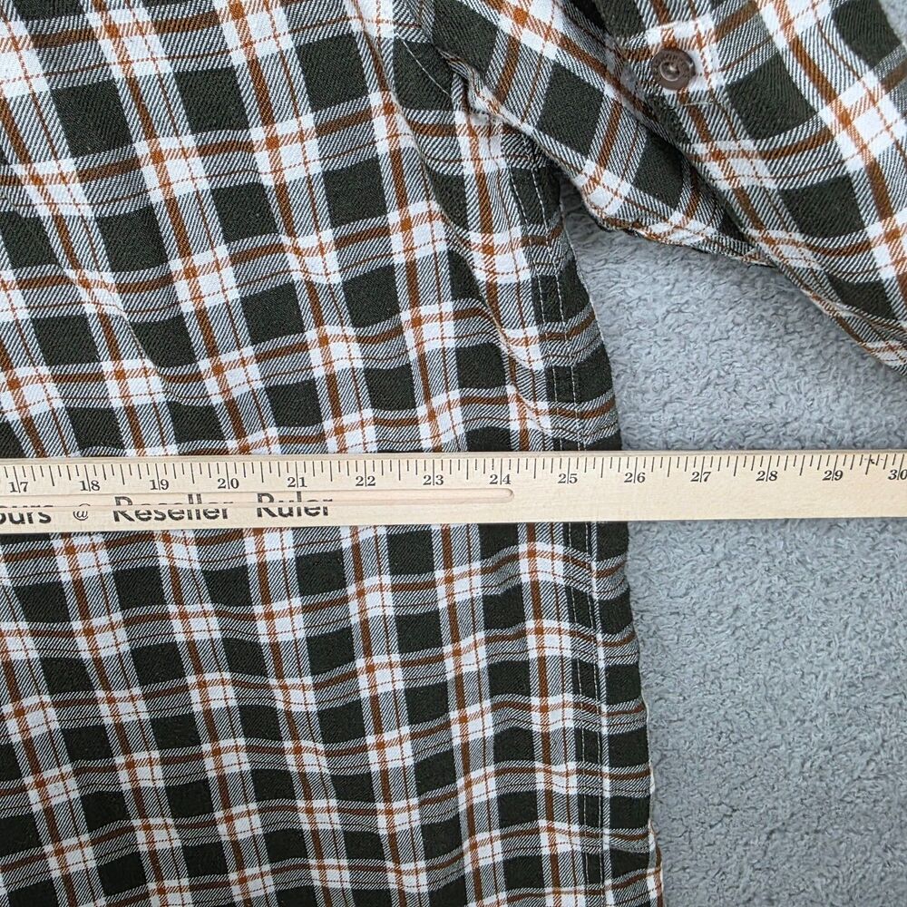 Craghoppers Men's  Multicoloured Plaid Long Sleeve Flannel Button Up Size 2XL - Picture 8 of 11